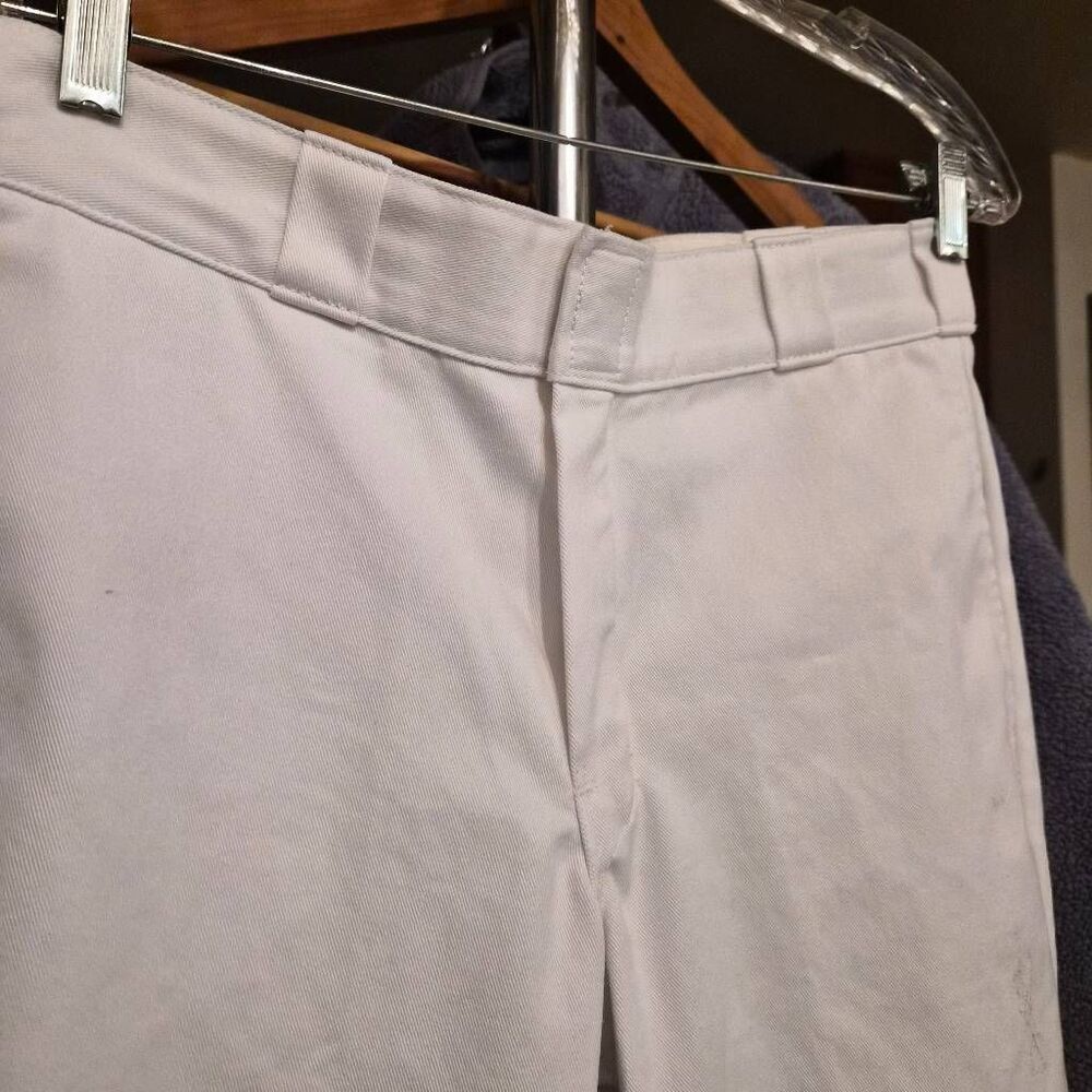 NWOT Men's Dickies 874 Original Fit White Jeans: 31x30: Workwear